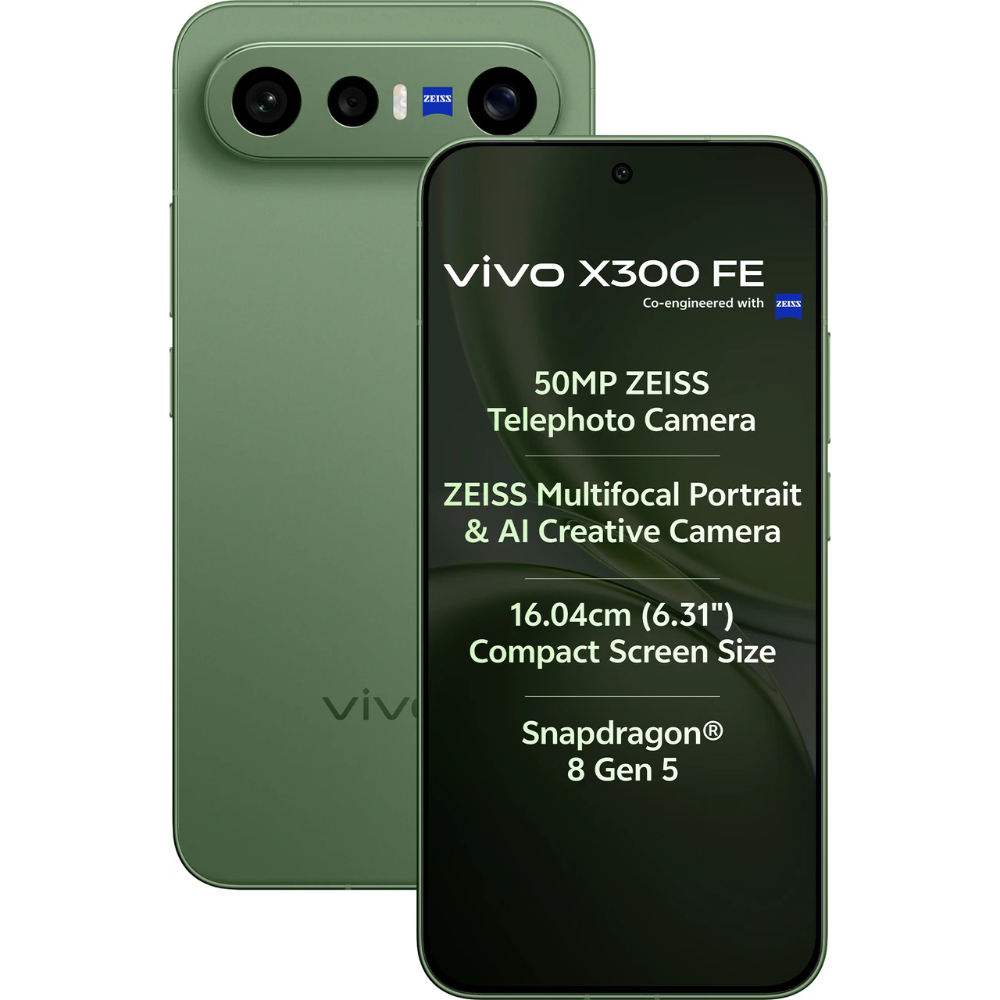 Vivo X300 FE 12+256GB V2537 Urban Olive at Babloo Mobile, Ankleshwar
