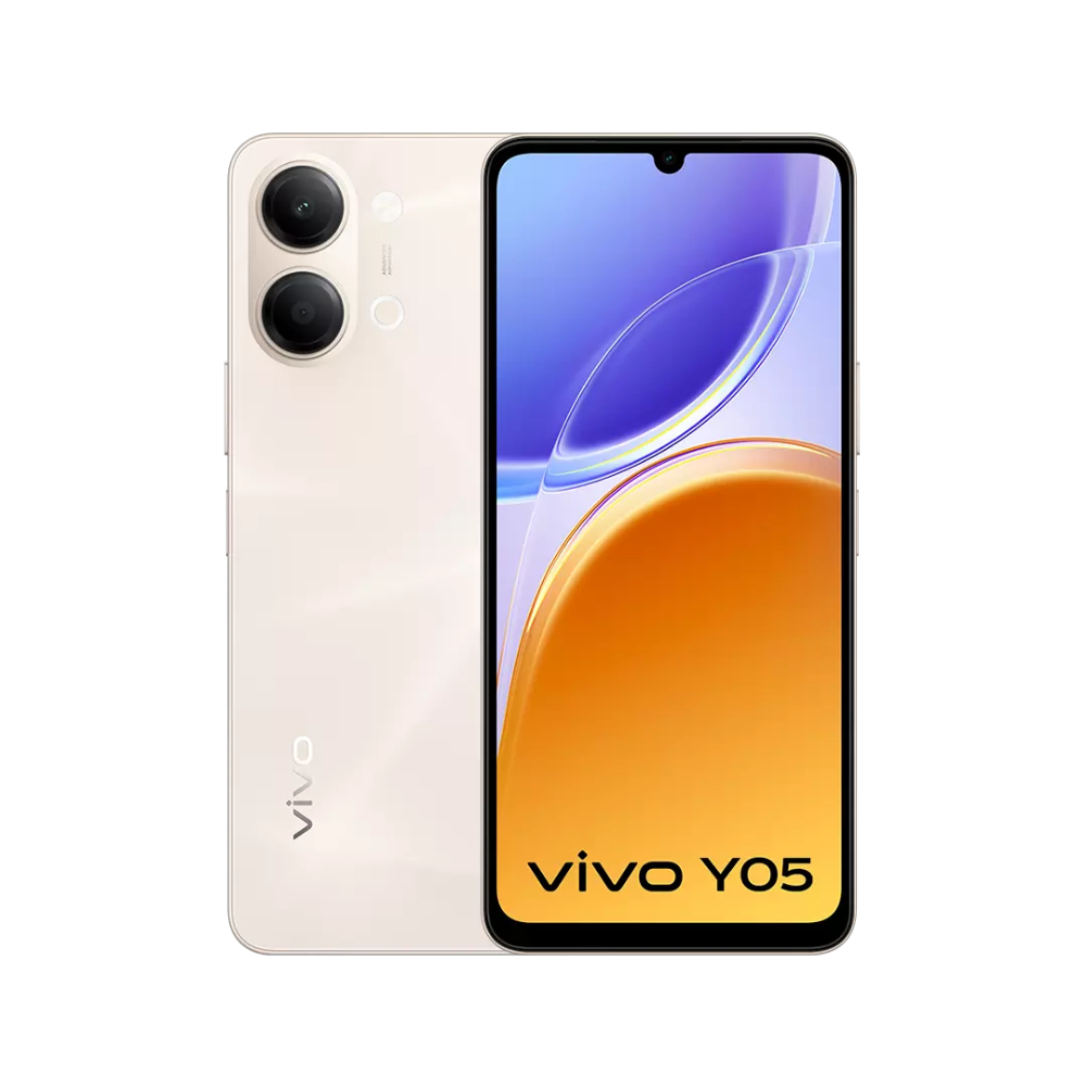 Vivo Y05 4+64GB V2556 Straw Gold at Babloo Mobile, Ankleshwar