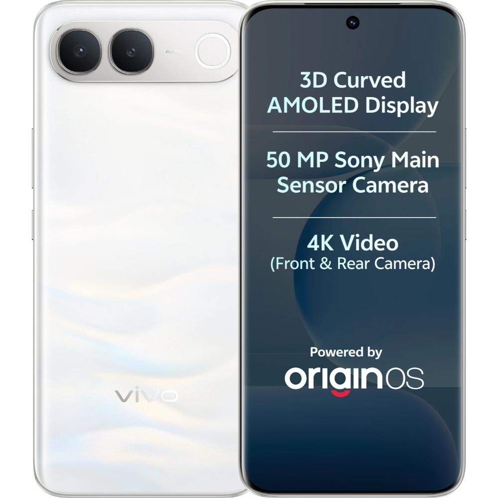 Vivo S2 5G 8+256GB V2576 Slik White at Babloo Mobile, Ankleshwar