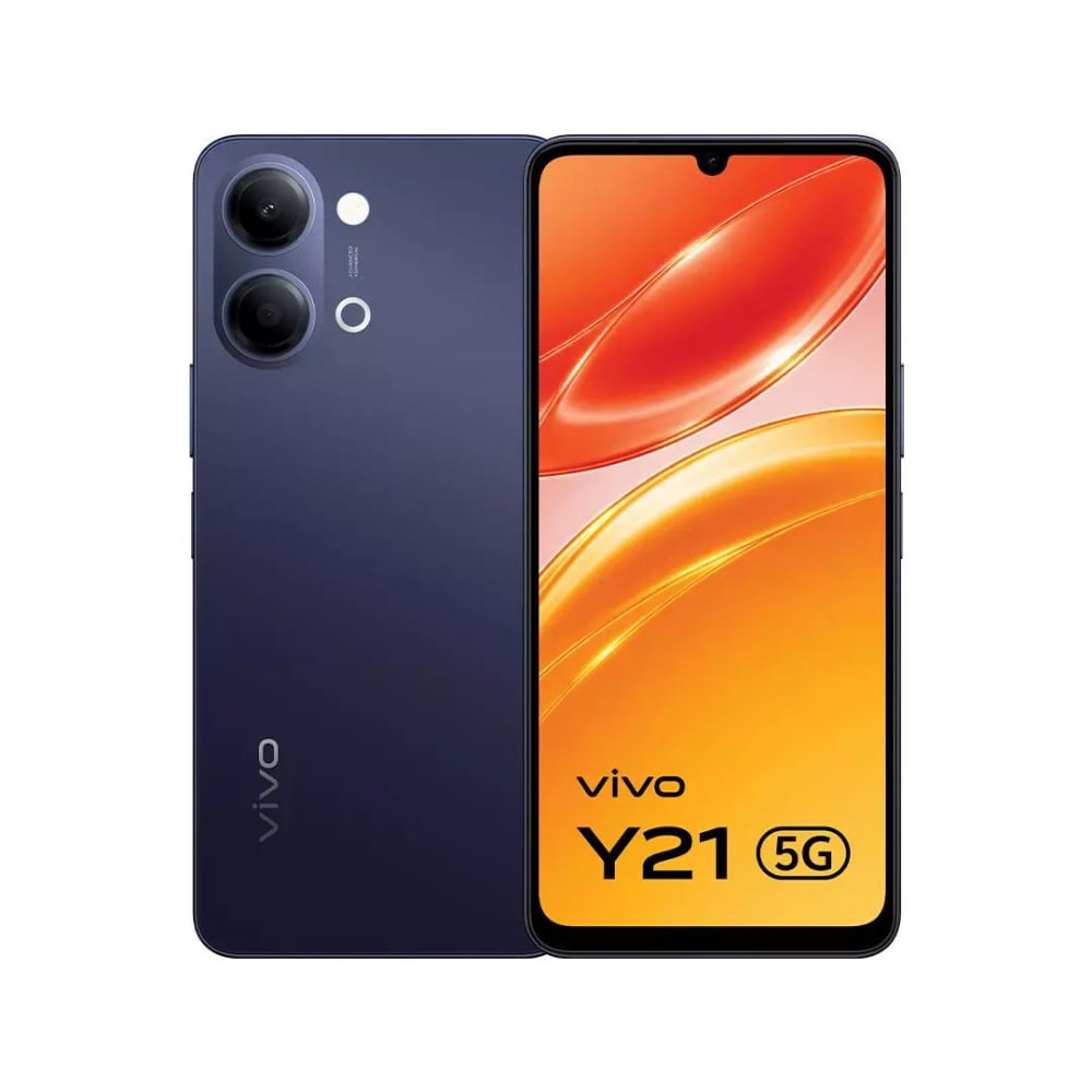 Vivo Y21 5G 4+64GB V2553 Mystic Blue at Babloo Mobile, Ankleshwar
