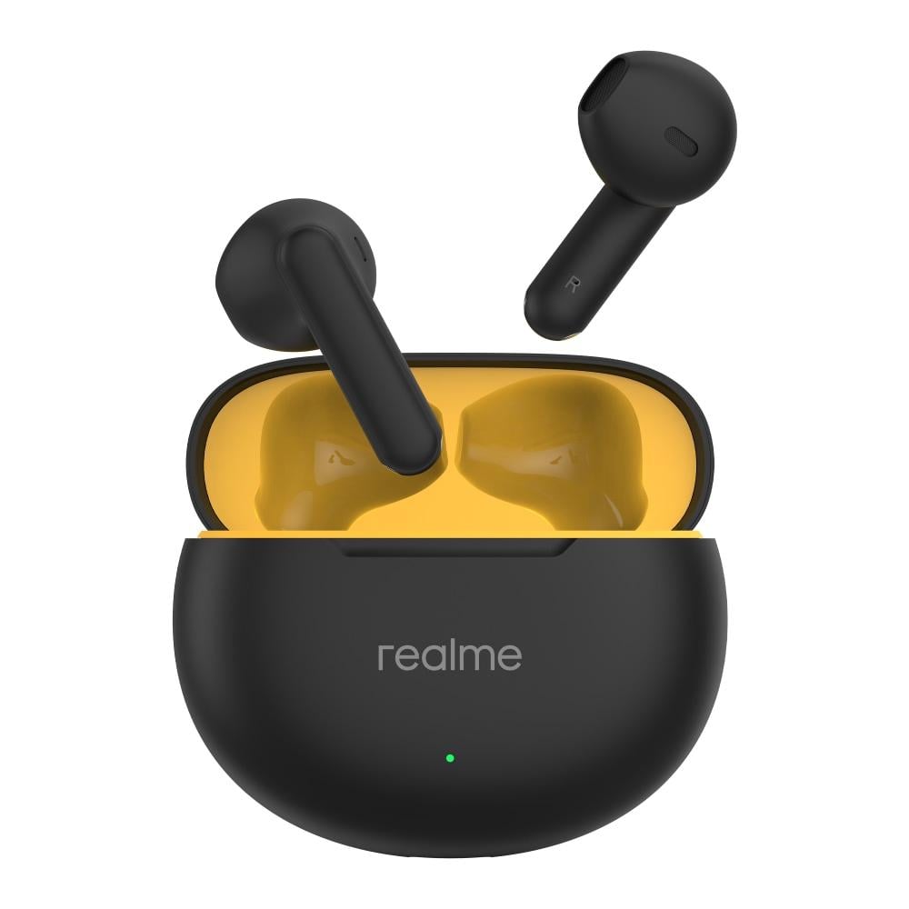 Realme Buds T01 RMA2406 Black at Babloo Mobile, Ankleshwar