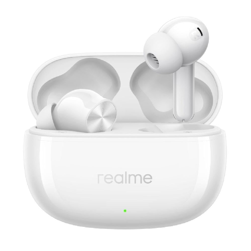 Realme Buds T200x RMA2415-A Moonlight White at Babloo Mobile, Ankleshwar