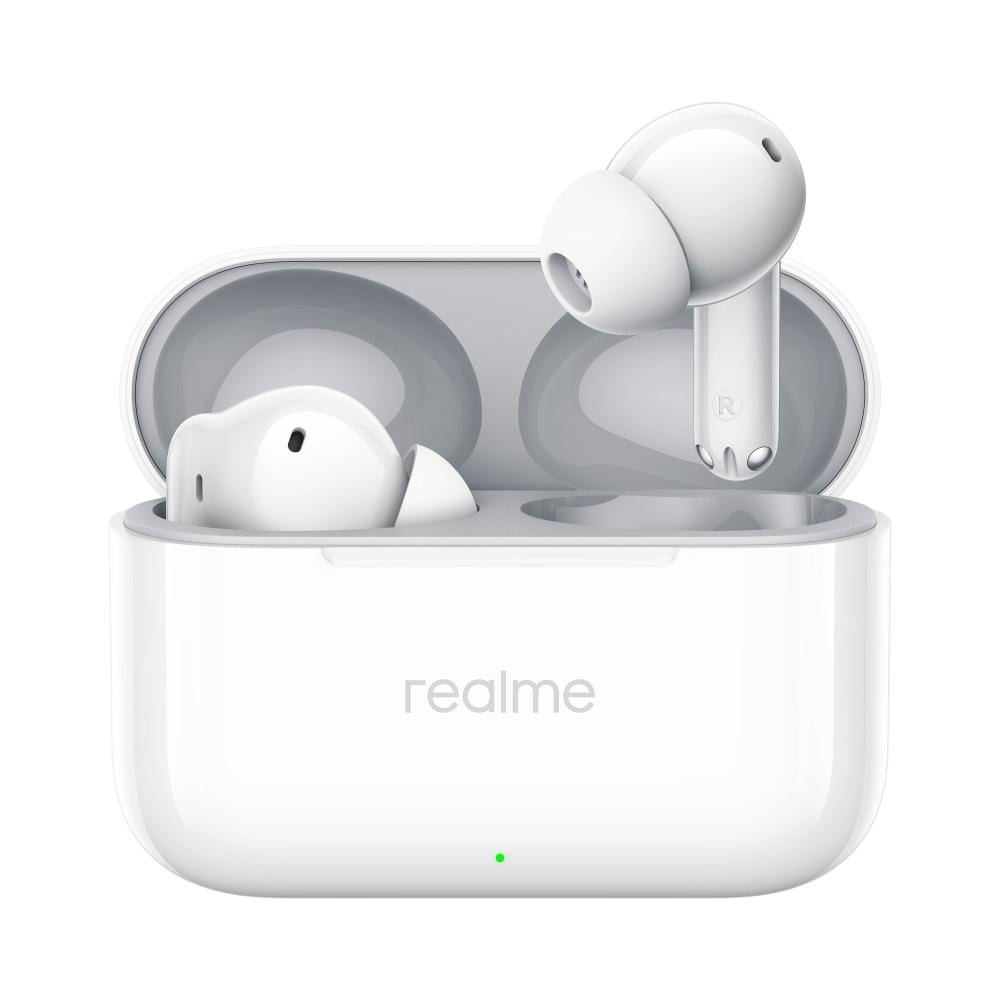 Realme Buds T200 RMA2410 Snowy White at Babloo Mobile, Ankleshwar