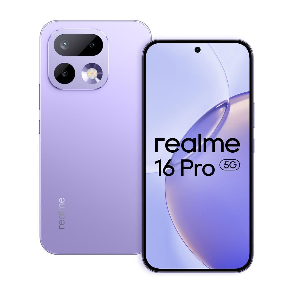 Realme 16 Pro 5G 8+256GB RMX5120 Orchid Purple at Babloo Mobile, Ankleshwar