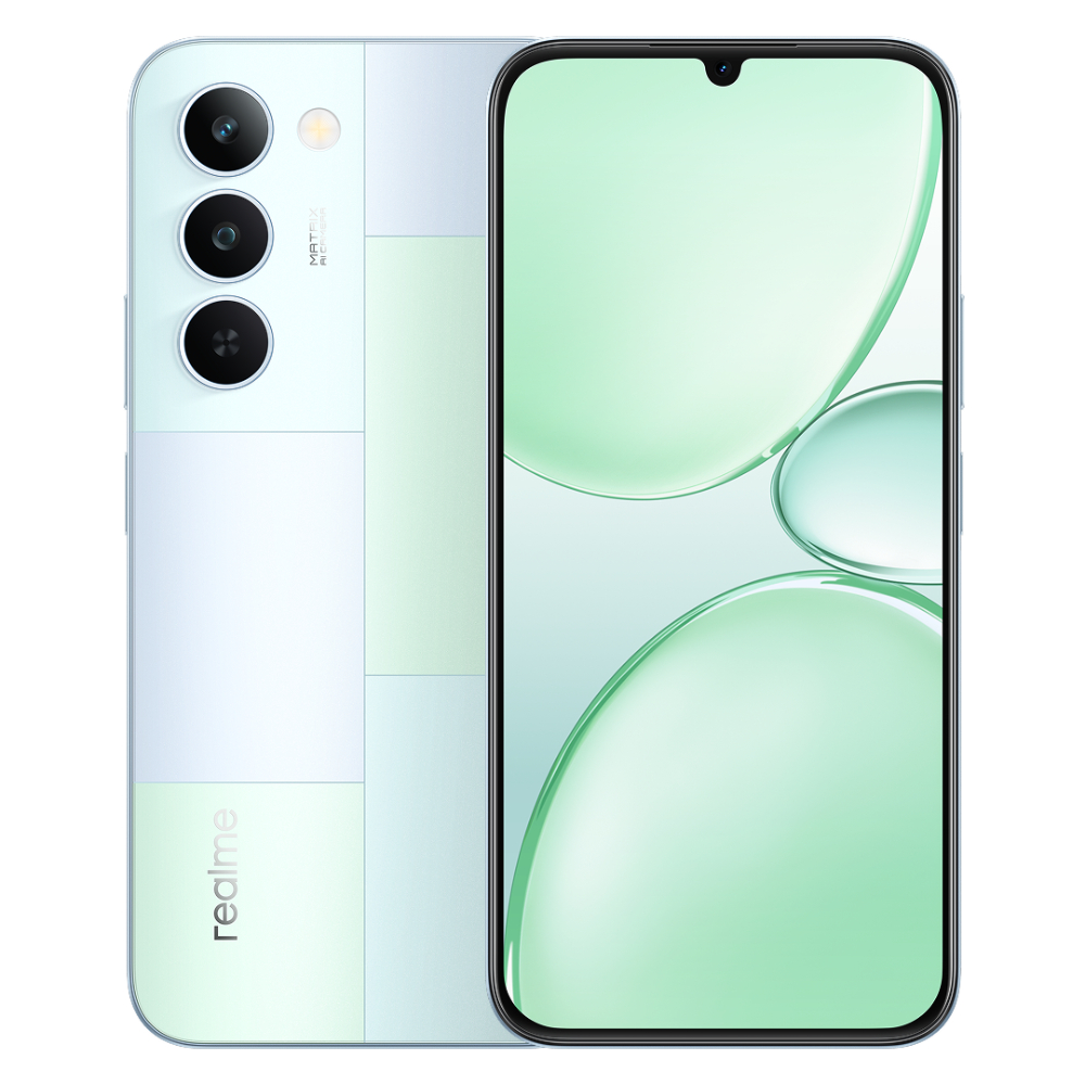 Realme P4 Lite 5G 6+128GB RMX5261 Mosaic Green at Babloo Mobile, Ankleshwar