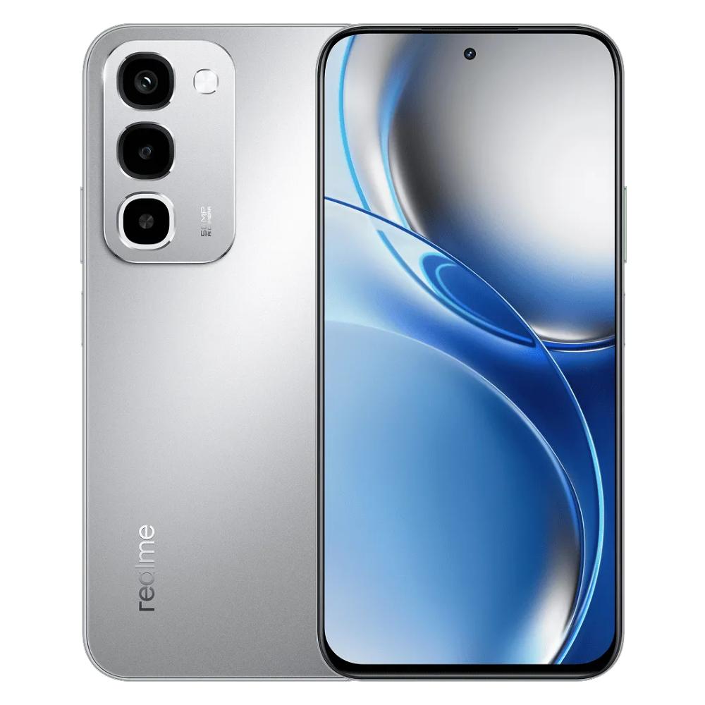 Realme P4R 5G 4+128GB RMX5266 Silver Glare at Babloo Mobile, Ankleshwar
