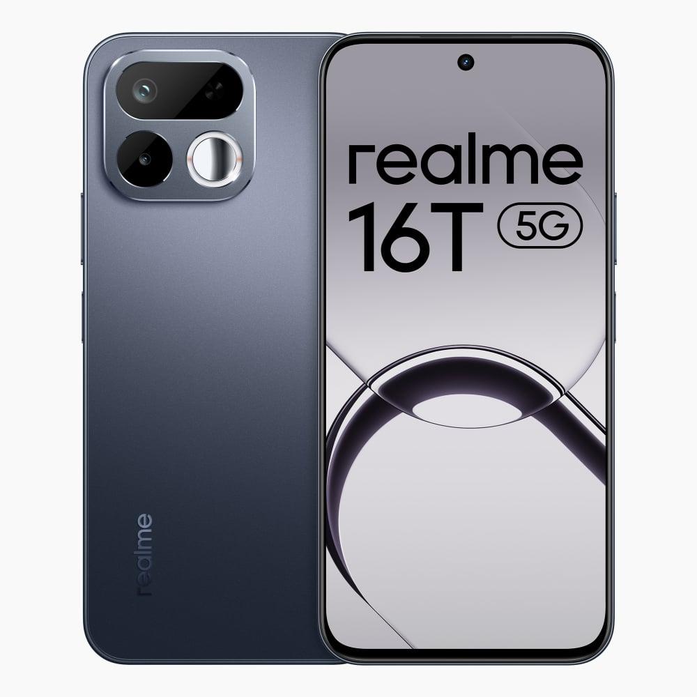 Realme 16T 5G 8+256GB RMX5268 Starlight Black at Babloo Mobile, Ankleshwar