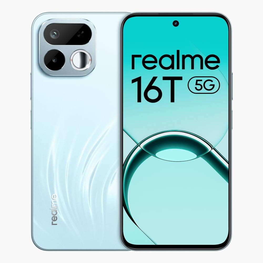 Realme 16T 5G 6+128GB RMX5268 Aurora Green at Babloo Mobile, Ankleshwar