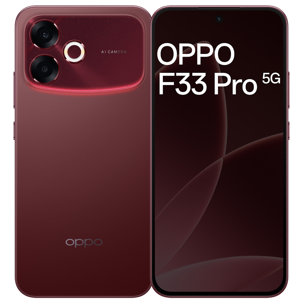 Oppo F33 Pro 5G 8+128GB CPH2835 Passion Red at Babloo Mobile, Ankleshwar