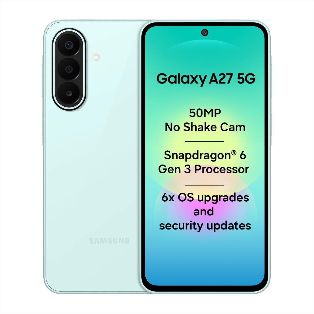 Samsung A276B Galaxy A27 5G 8+256GB Light Green at Babloo Mobile, Ankleshwar