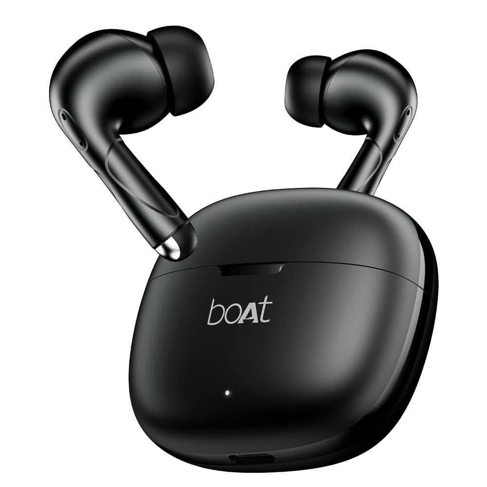 Boat Airdopes Pulse Shadow Black at Babloo Mobile, Ankleshwar