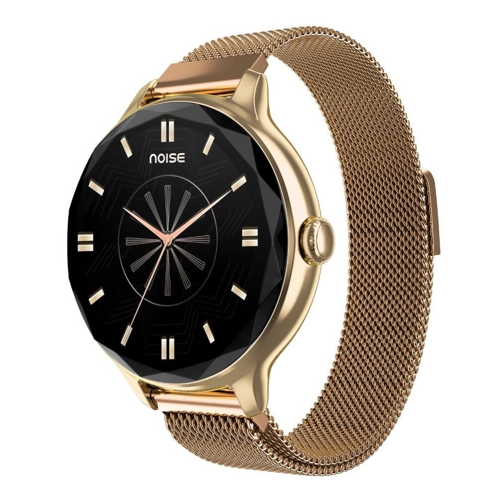 Noise Smart Watch Noisefit Diva NSW-303 Gold Link at Babloo Mobile, Ankleshwar